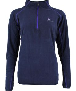 Sweat polaire fille FAFINE - Bleu marine