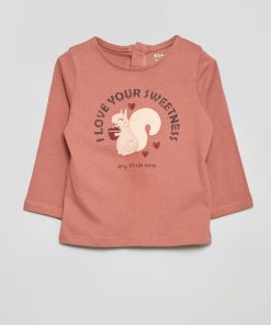 Tee-shirt imprimé - Rose