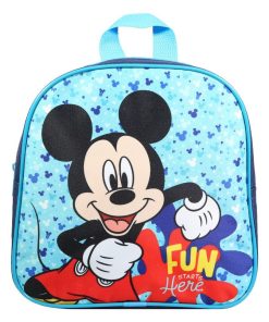 BAGTROTTER Sac à dos gouter 24 cm maternelle DS Mickey Bleu - Bleu