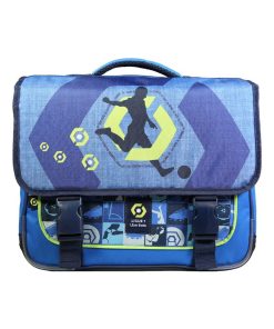 BAGTROTTER Cartable 38 cm Ligue 1 Football Bleu - Bleu
