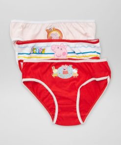 Lot de 3 culottes 'Peppa Pig' - Rose