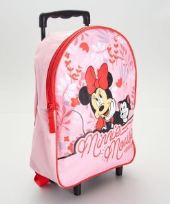 Sac à dos à roulettes 'Minnie' - Rose