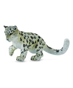 Figurine : Animaux sauvages : Bébé Léopard des neiges (qui joue) - N/A