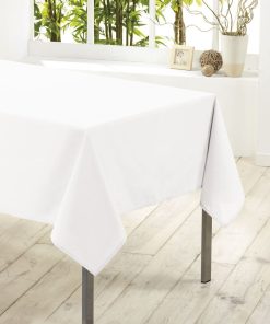 Nappe rectangle Collection Essentiel top couleur - Rose fushia