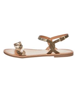 Sandales Cuir Les Tropeziennes Par M. Belarbi Hortense - Kaki