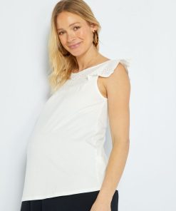 Blouse grossesse - blanc