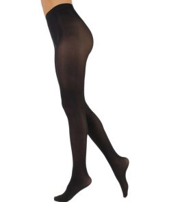 Collant opaque 50 Den fibre recyclée Q-Nova - Noir