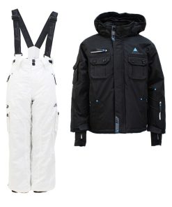 Ensemble de ski garçon ECARDIDENTE - Noir Noir