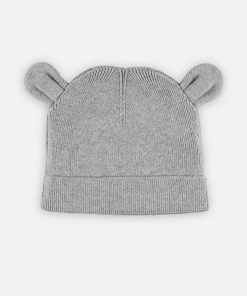 M&m bonnet tricot BIO - Gris