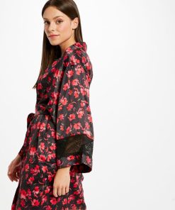 Kimono LOREN - Morgan - Noir