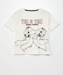 Tee-shirt 'DS' - Beige
