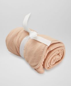 Couverture petit format en polaire - Beige