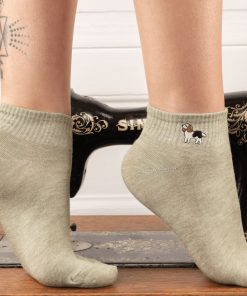 Chaussettes En Coton Animaux Rigolos- Sockup- 35-43 - Vert