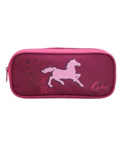 Trousse scolaire rectangulaire Cybel Cheval Licorne Violette Bagtrotter - Violet