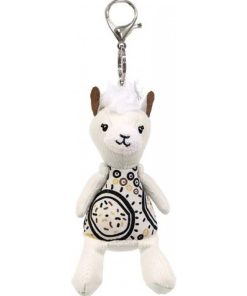porte cle Muchachos le Lama - Multicolore