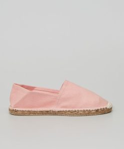 Espadrilles en toile - rose