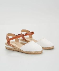 Sandales fermées - blanc