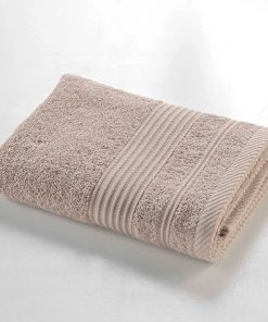 Serviette de toilette Tendresse - Gris taupe