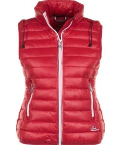 Doudoune sans manches femme ACOTAC - Rouge