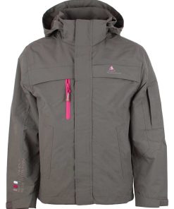 Parka garçon ECASIK - Gris taupe