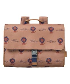 Cartable A4 maternelle Lion - Marron