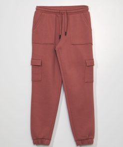 Pantalon de jogging coupe cargo - Vieux rose