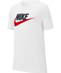 T-shirts 'Nike' 'B Nsw Tee Futura Icon Td' - Blanc