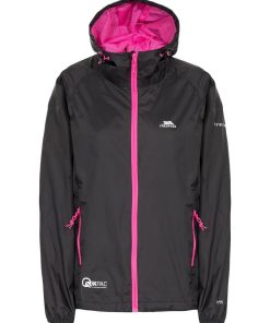 Trespass - Veste imperméable pliable QIKPAC - Noir