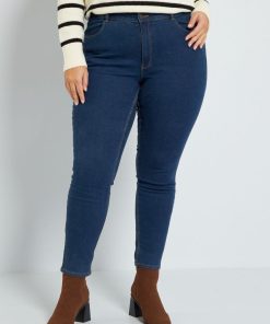 Jean slim stretch - 30L - Bleu brut