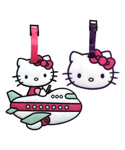 Hello Kitty - Etiquette Bagage - Lot de 2 - N/A