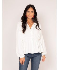 Chemise fluide OCEANIE - Ecru