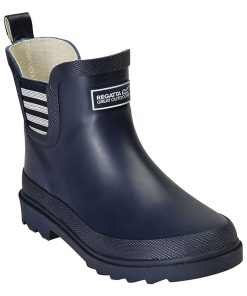 Regatta - Bottes de pluie HARPER - Bleu Bleu marine Blanc