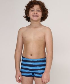 Short de bain garcon Sunga Listras Upf50+ ANTI UV - UV Line - Bleu marine