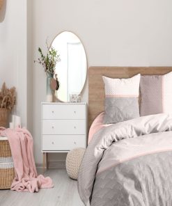 MASSAO GRIS ROSE HC 240x220 AO + 2 TAIES PLACEES VP - Gris Rose