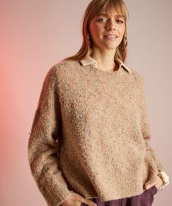 Pull en maille - Beige