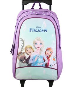 BAGTROTTER Sac à dos à roulettes La Reine des Neiges / Frozen Violet - Violet