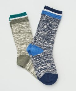 Lot de 2 paires de chaussettes - Vert
