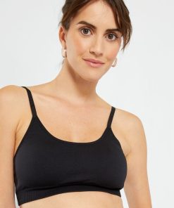 Lot de 2 brassières de sport - noir