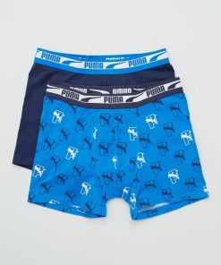Boxers 'Puma' - Lot de 2 - Bleu marine