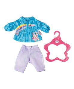 Baby Born Vêtement de poupée 43 cm Costume de Loisirs turquoise - N/A