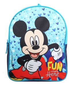 BAGTROTTER Sac à dos gouter 31 cm maternelle DS Mickey Bleu - Bleu
