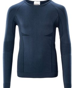 Hi-Tec Top thermique Hikro pour enfants et adolescents - Bleu marine