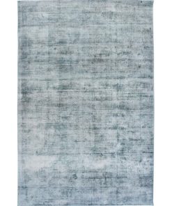 Tapis salon 160x230 NEO LUXE Vert tissé à la main, soyeux et doux au toucher - Vert