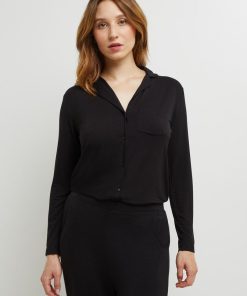 Camille veste viscose - Noir