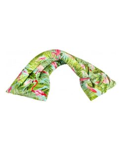 Bouillotte tour de cou Tropical vert - Made in France - Vert