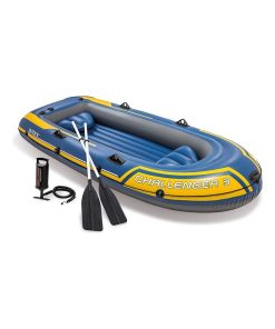 Bateau sport gonflable Challenger 3 Set avec pagaies et pompe - N/A