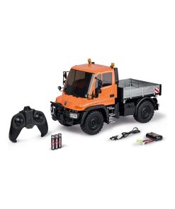 Véhicule radiocommandée 1:12 MB Unimog U300 2.4G 100% RTR orange - N/A