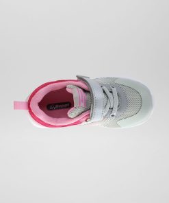 Baskets de sport bicolore - Rose/gris