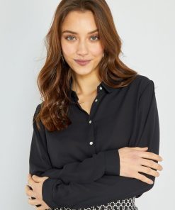 Chemise fluide - noir