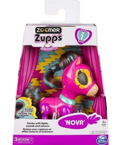 Zoomer Pretty Ponies - Nova - Petit poney avec capteur et effets sonores et lumineux - N/A